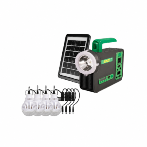 SISTEMA DE ILUMINACIÓN SOLAR CON RADIO Y LUZ DE EMERGENCIA