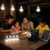 SISTEMA DE ILUMINACIÓN SOLAR CON RADIO Y LUZ DE EMERGENCIA