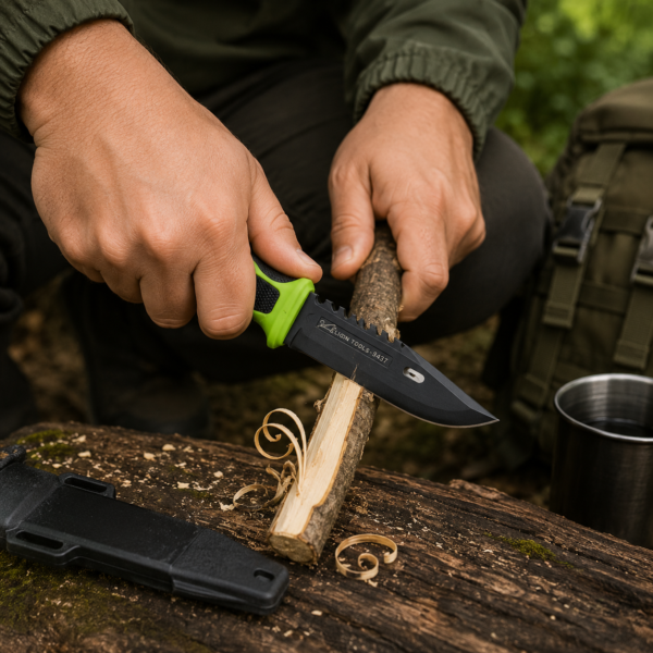 CUCHILLO MONTE HOJA PAVONADA