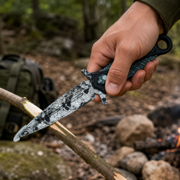 CUCHILLO MONTE HOJA CAMUFLAJE