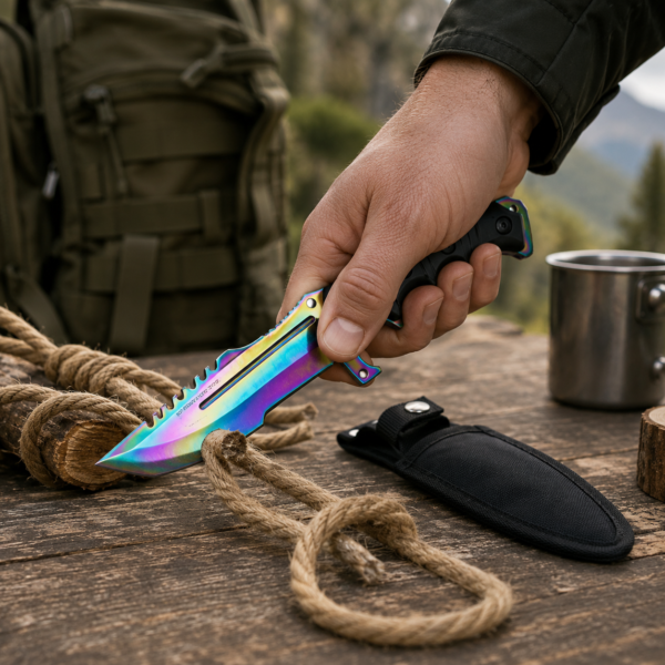 CUCHILLO MONTE HOJA TORNASOL
