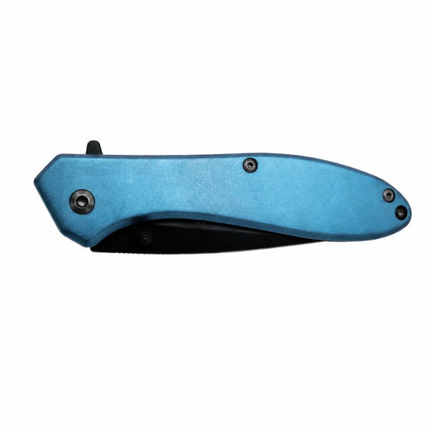 NAVAJA MONTE PAVONADA DE MANGO AZUL